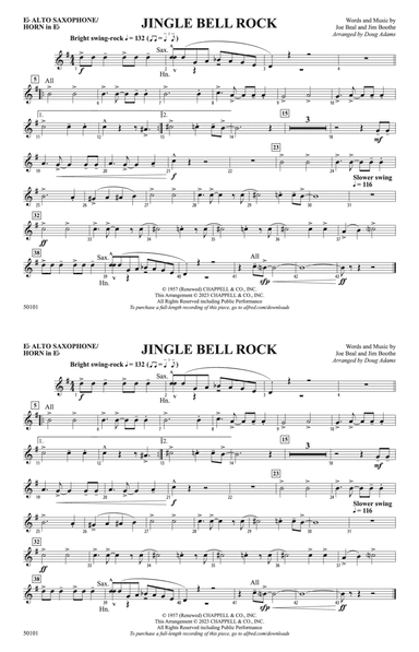 Jingle Bell Rock: E-flat Alto Saxophone