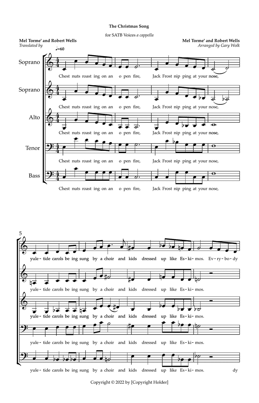 The Christmas Song (chestnuts Roasting On An Open Fire)