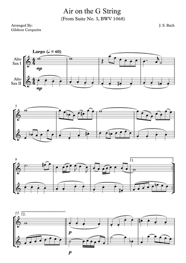 Air on the G String