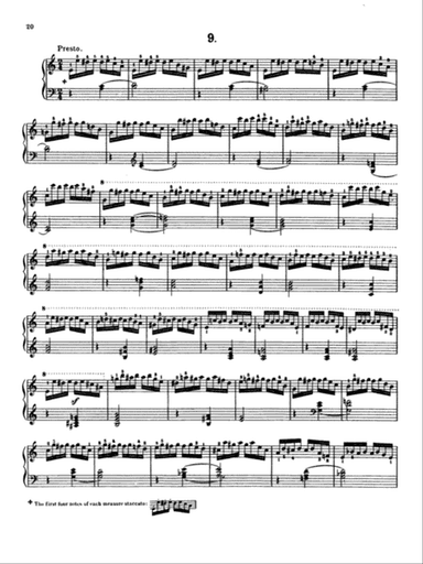Clementi: Gradus ad Parnassum (Twenty-nine Selected Studies)