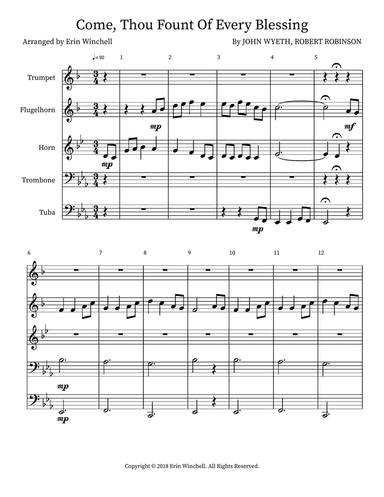 Come, Thou Fount Of Every Blessing