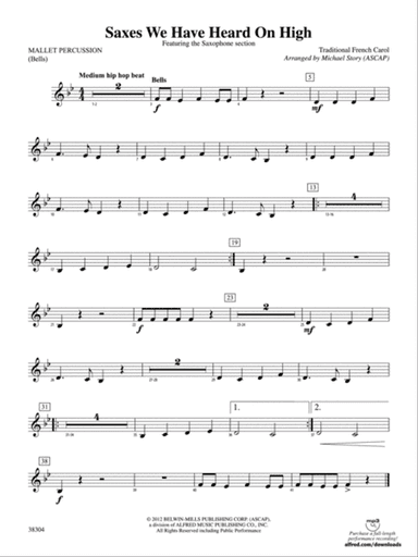 Saxes We Have Heard on High: Mallets
