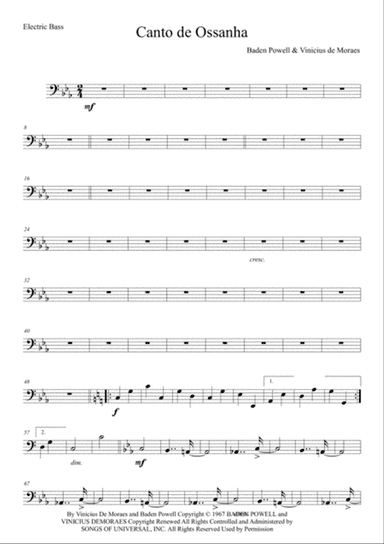 Canto De Ossanha
