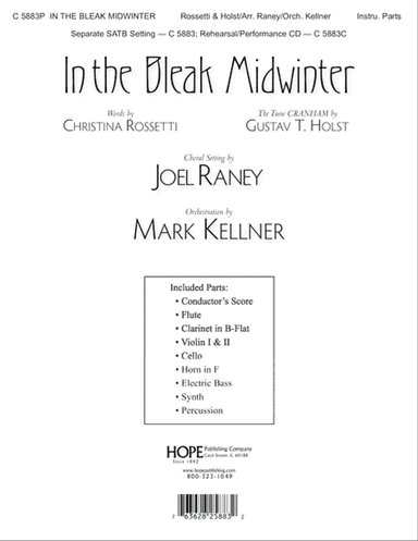 In the Bleak Midwinter