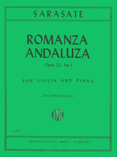 Romanza Andaluza, Op. 22 No. 1