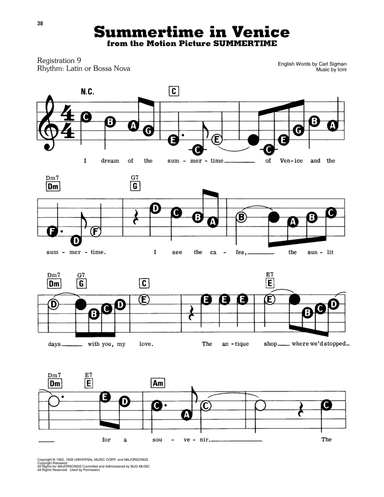 Summertime In Venice