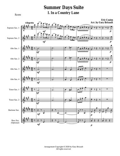 Summer Days - I. In a Country Lane