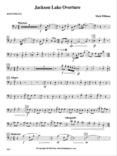 Jackson Lake Overture: Baritone B.C.