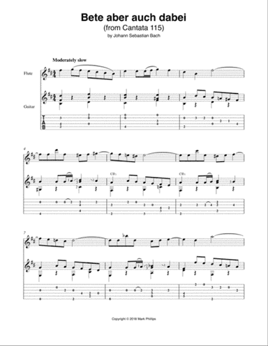 Bete aber auch dabei (Excerpt)