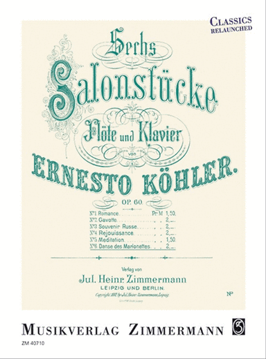 Six Saloon Pieces, Op. 60/6