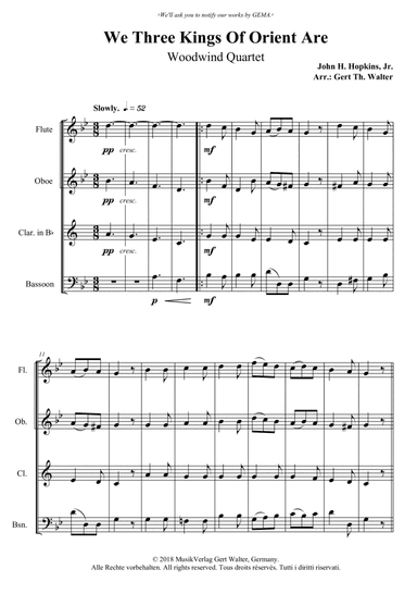 We Three Kings Of Orient Are