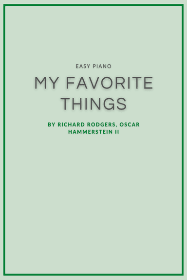 My Favorite Things