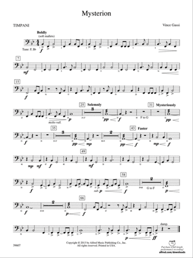 Mysterion: Timpani