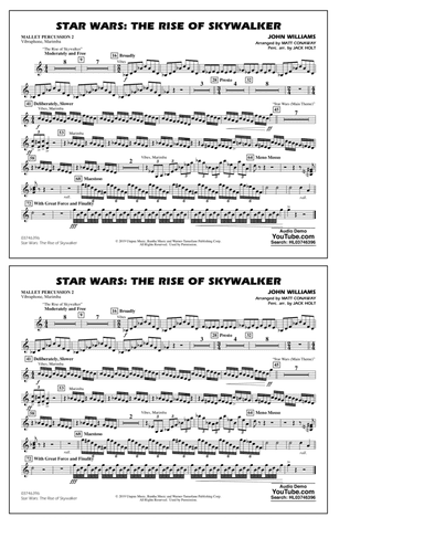 Star Wars: The Rise of Skywalker (arr. Matt Conaway) - Mallet Percussion 2