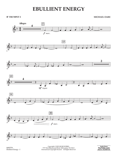Ebullient Energy - Bb Trumpet 2