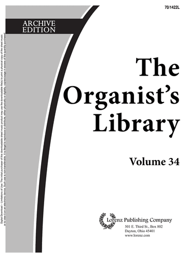 The Organist's Library, Vol. 34