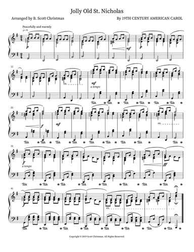 Jolly Old St. Nicholas