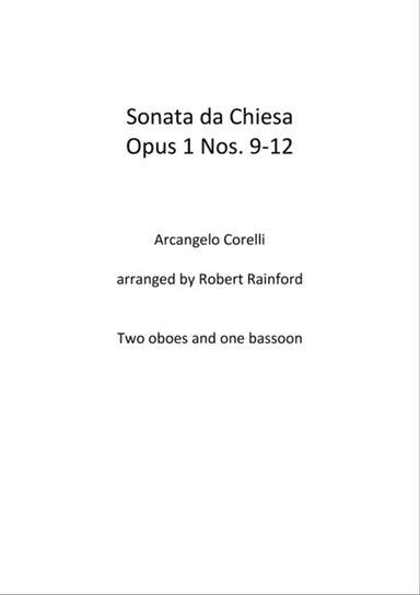 Sonata da Chiesa nos 9-12