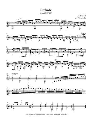 Prelude (HWV 437)