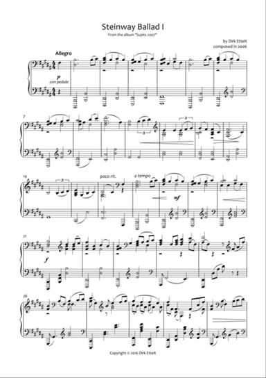 Steinway Ballad I