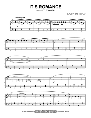 It's Romance (from the Motion Picture Little Women)