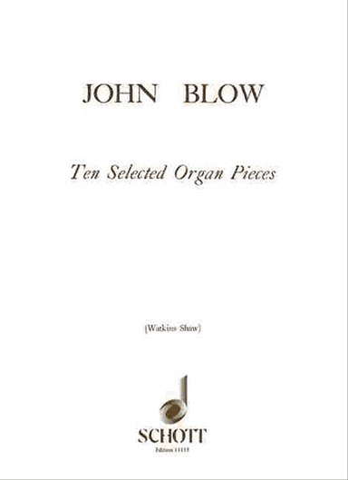 Organ Pieces 10 Selected