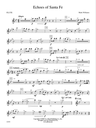 Echoes of Santa Fe: Flute