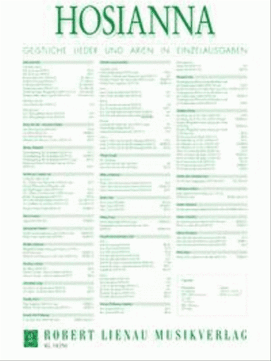 Ich Weiss Dass Mein Erloser