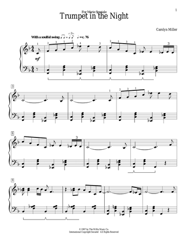 Trumpet In The Night