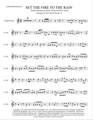 Set Fire To The Rain