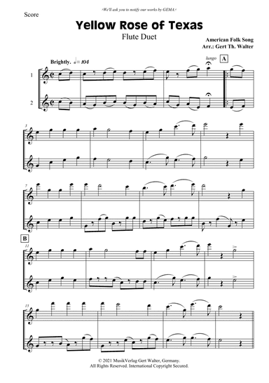 Yellow Rose of Texas