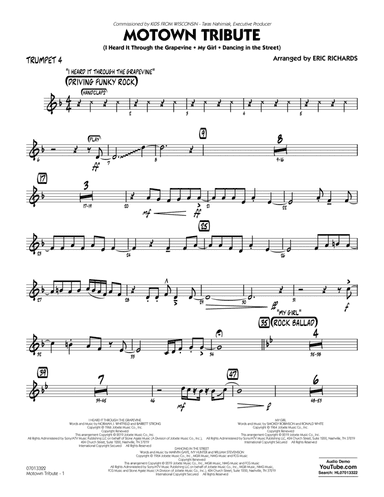 Motown Tribute - Trumpet 4