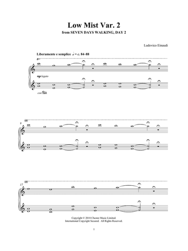 Low Mist Var. 2 (from Seven Days Walking: Day 2)