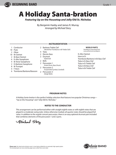 A Holiday Santa-bration: Score