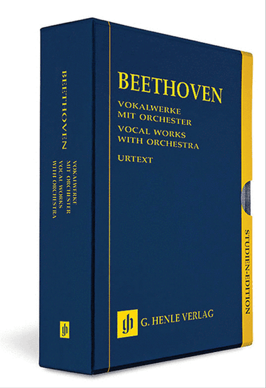 Vocal Works with Orchestra