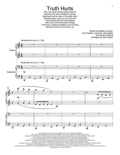 Truth Hurts (arr. Kevin Olson)