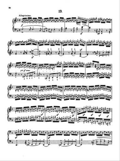 Clementi: Gradus ad Parnassum (Twenty-nine Selected Studies)