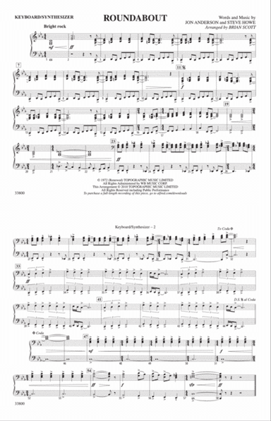 Roundabout: Keyboard/Synthesizer