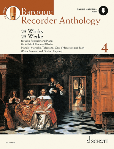 Baroque Recorder Anthology, Vol. 4