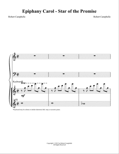 Epiphany Carol - Star of the Promise