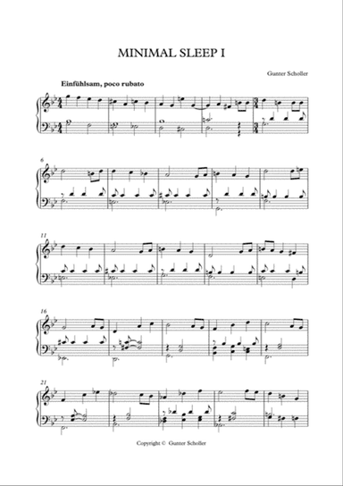Minimal Sleep I