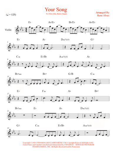 Your Song