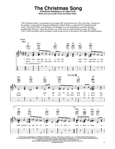 The Christmas Song (Chestnuts Roasting On An Open Fire) (arr. Fred Sokolow)