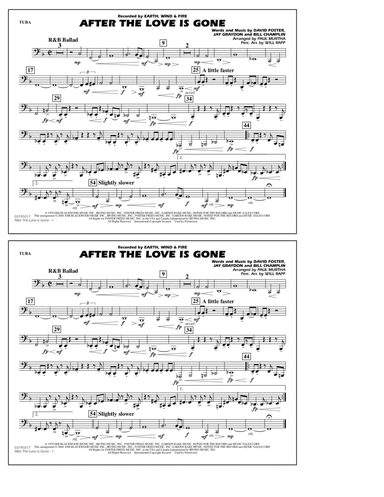 After the Love Has Gone (arr. Paul Murtha) - Tuba