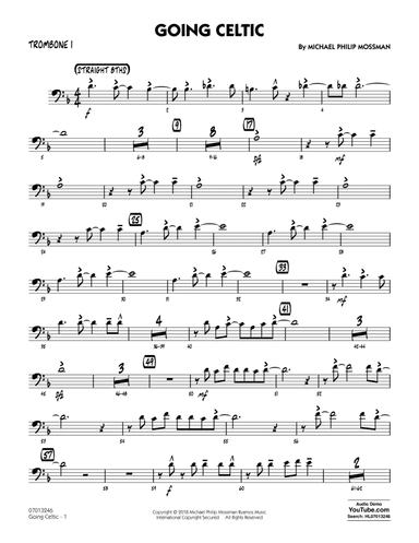 Going Celtic - Trombone 1
