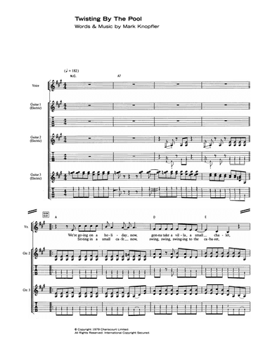 Twisting By The Pool