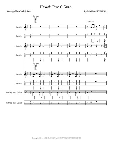 Hawaii Five O Cues