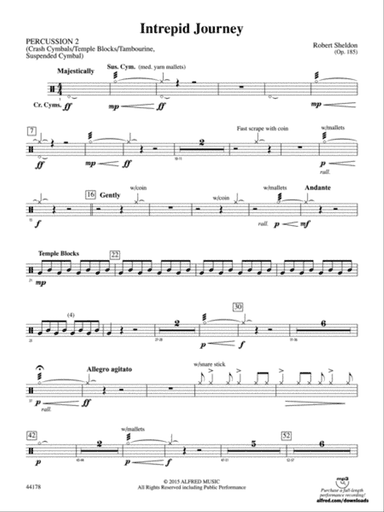 Intrepid Journey: 2nd Percussion