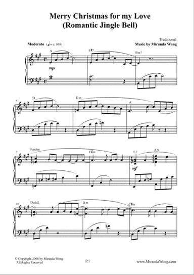 Merry Christmas for my Love - Jingle Bells