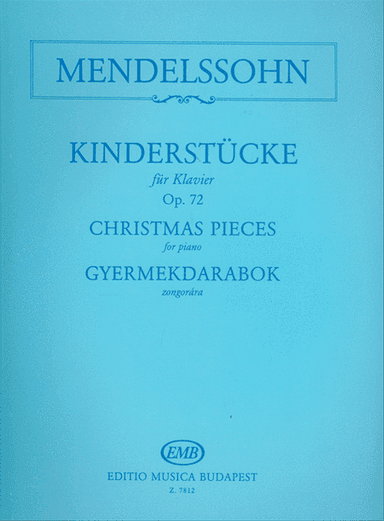 Kinderstücke op. 72 für Klavier